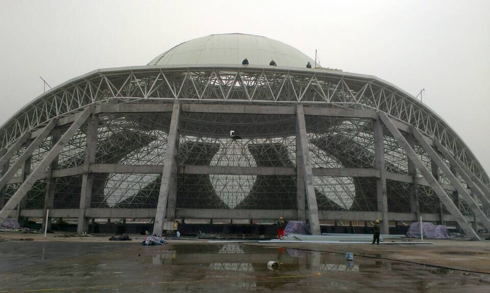 平谷温泉馆网架工程